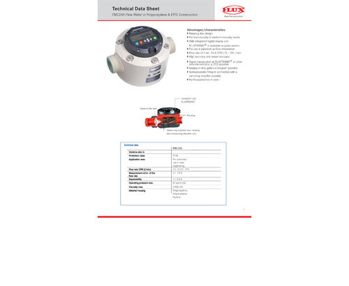 FMC250 flow meter