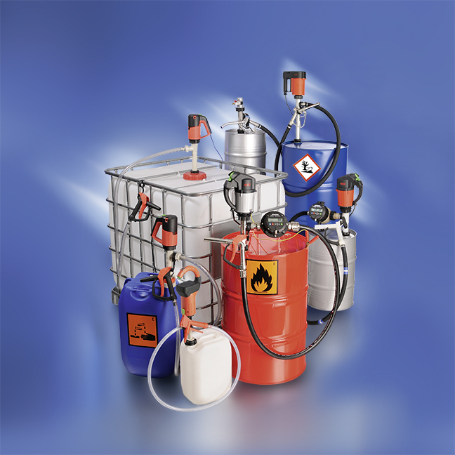 and container pumps | FLUX Pumps Corp. - Barrel and Drum pumps
