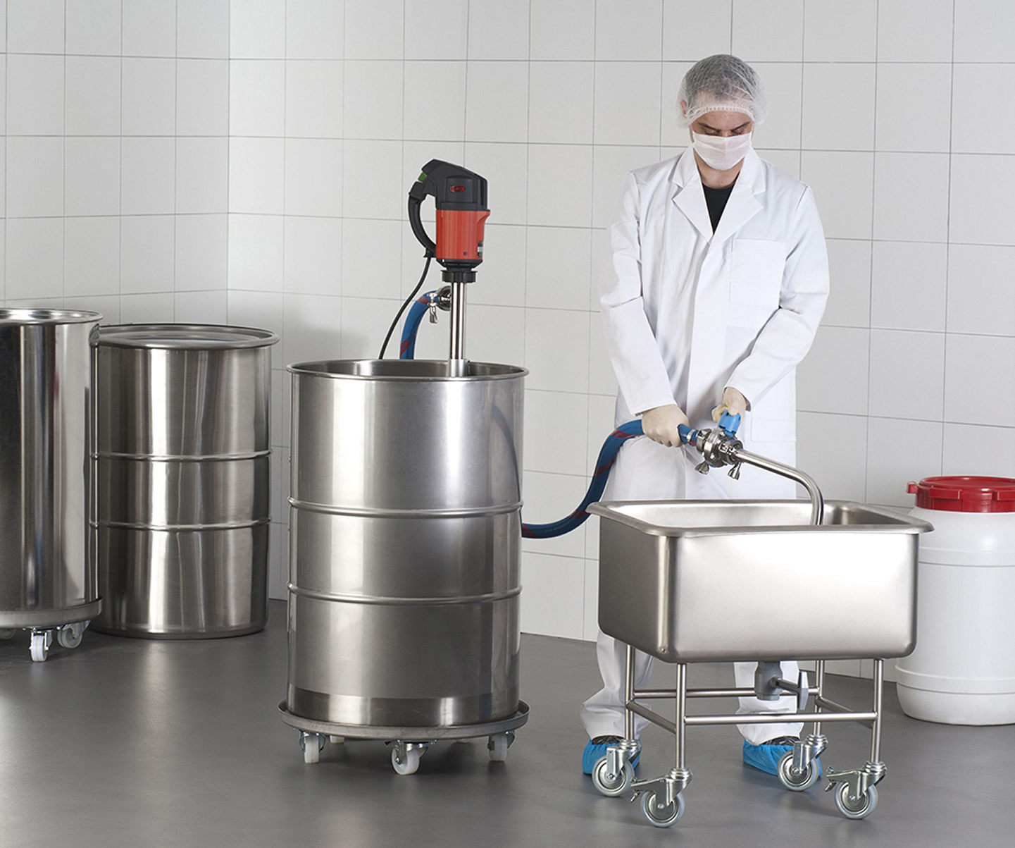 F427 Sanitary Pump FLUX Pumps Corp. USA Barrel pumps and Drum pumps