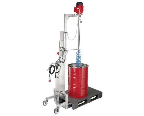 Drum emptying system VISCOFLUX mobile S