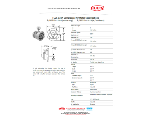 G28A air motor
